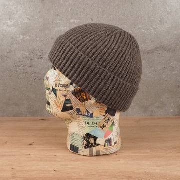 Walnut Brown Fisherman Beanie