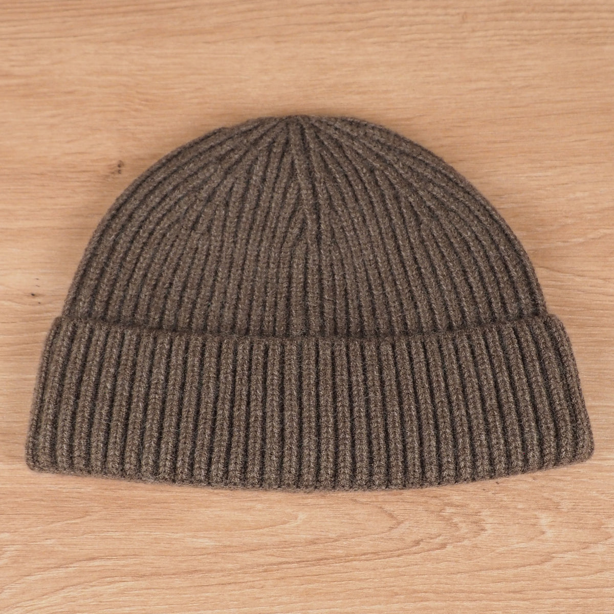 Walnut Brown Fisherman Beanie