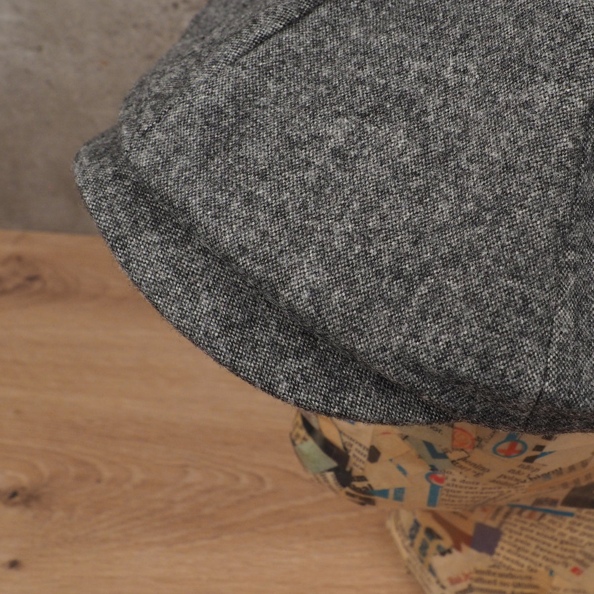 Boina Newsboy Cinza