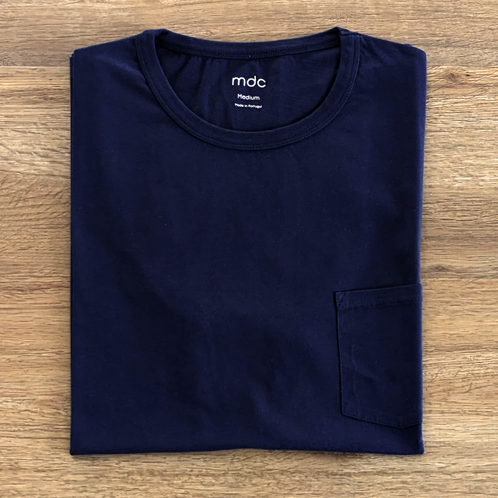 Pocket Navy Blue T-Shirt