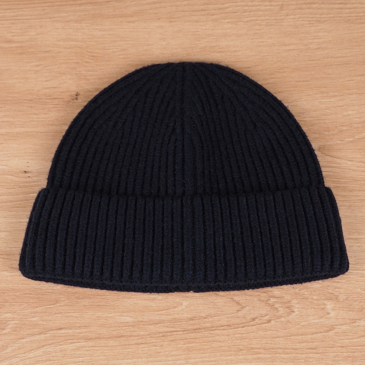 Navy Blue Fisherman Beanie