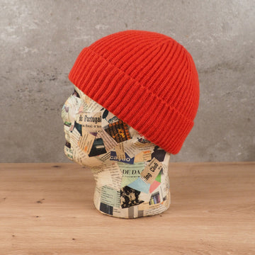Orange Fisherman Beanie