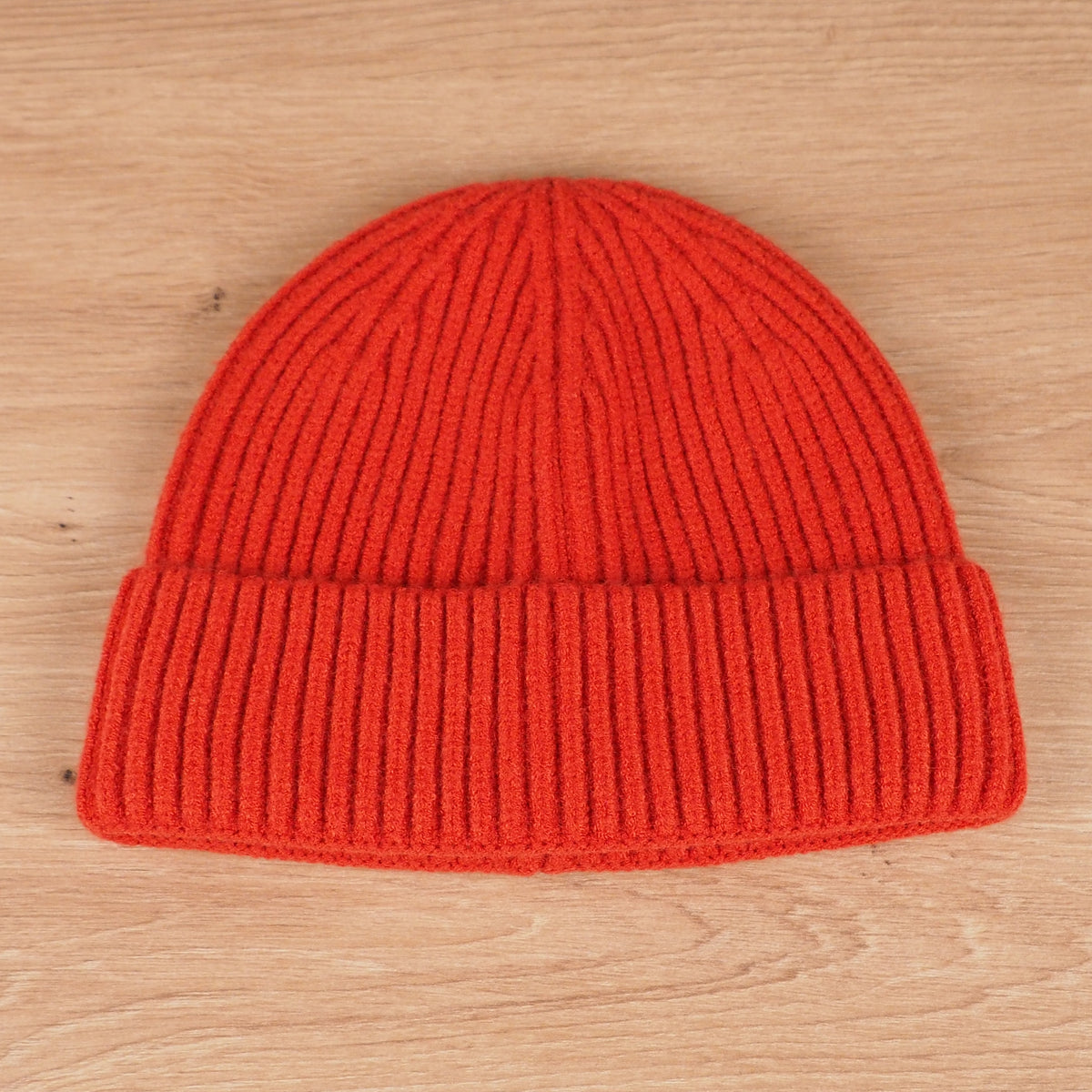 Orange Fisherman Beanie
