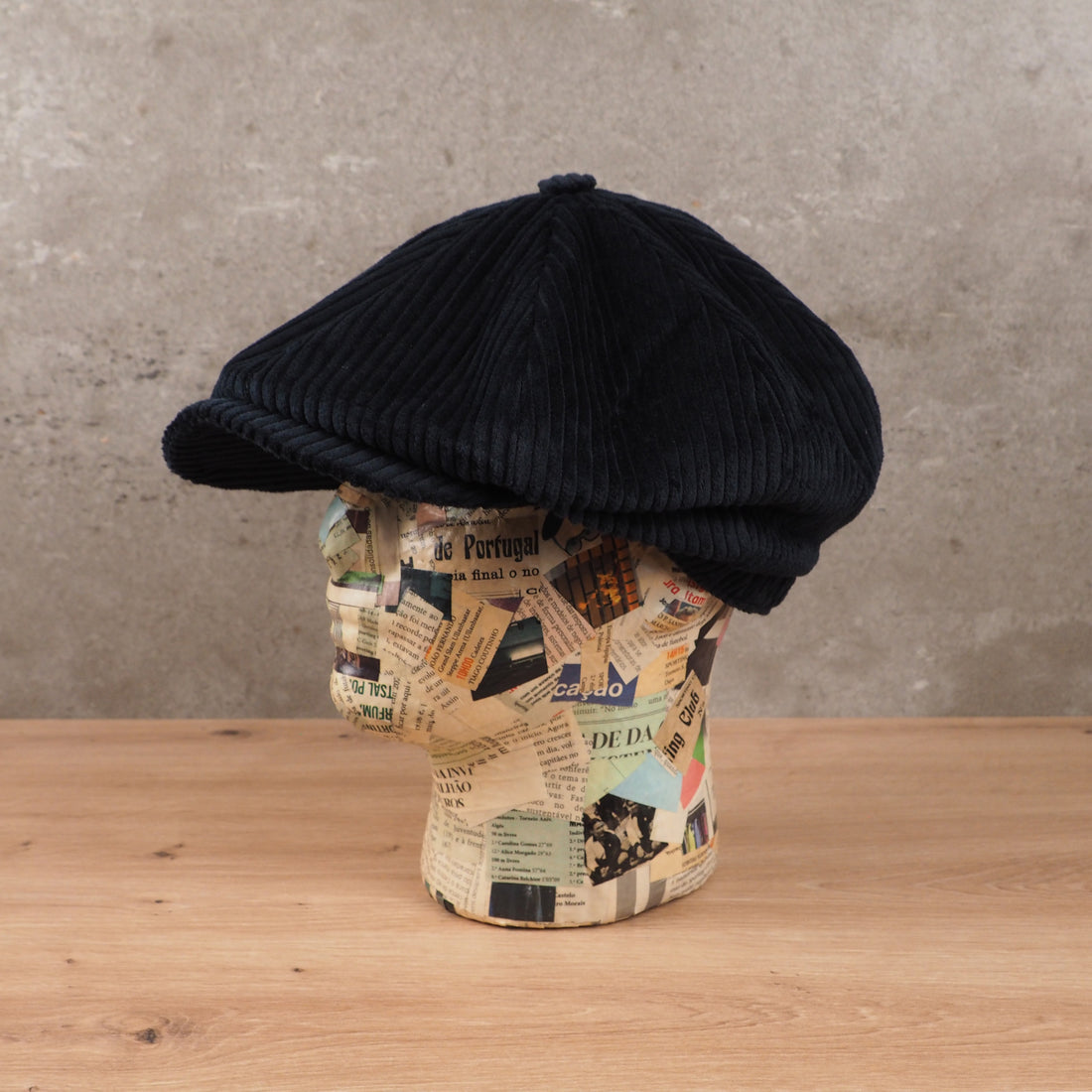 Boina Newsboy Bombazine Azul