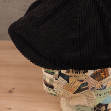 Newsboy Cap Corduroy Brown