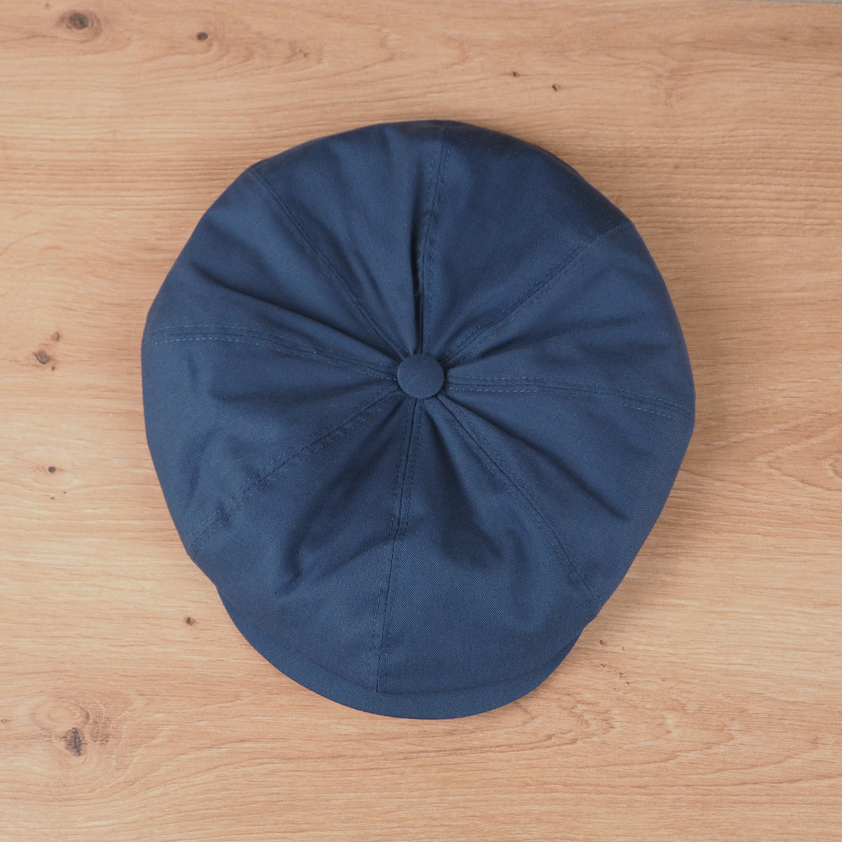 Newsboy Cap Cotton Twill Blue