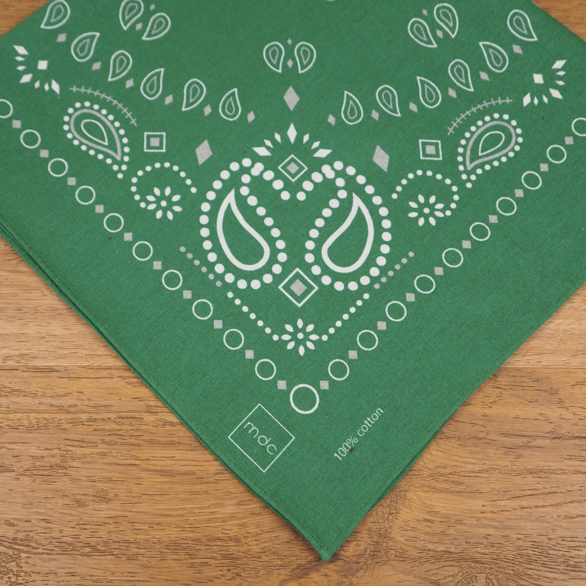 Formal Garden Green Bandana