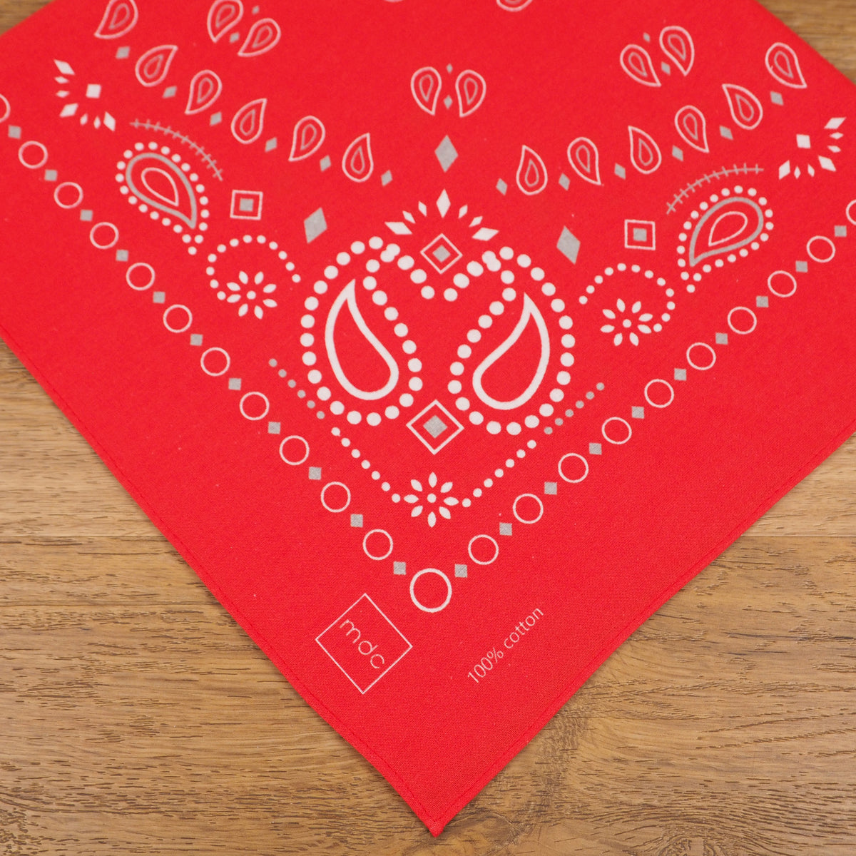 Fiery Red Bandana