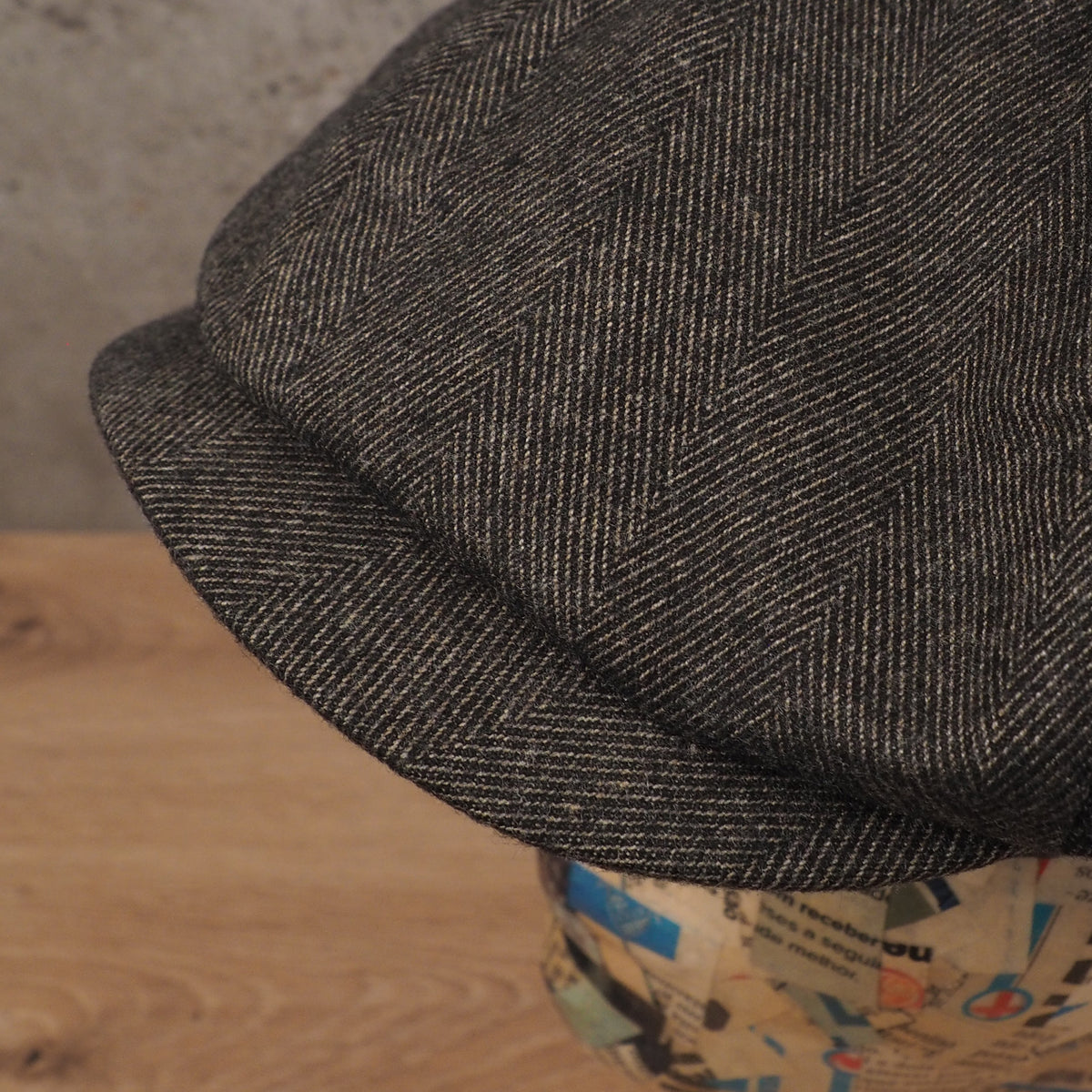 Boina Newsboy Panels Castanha