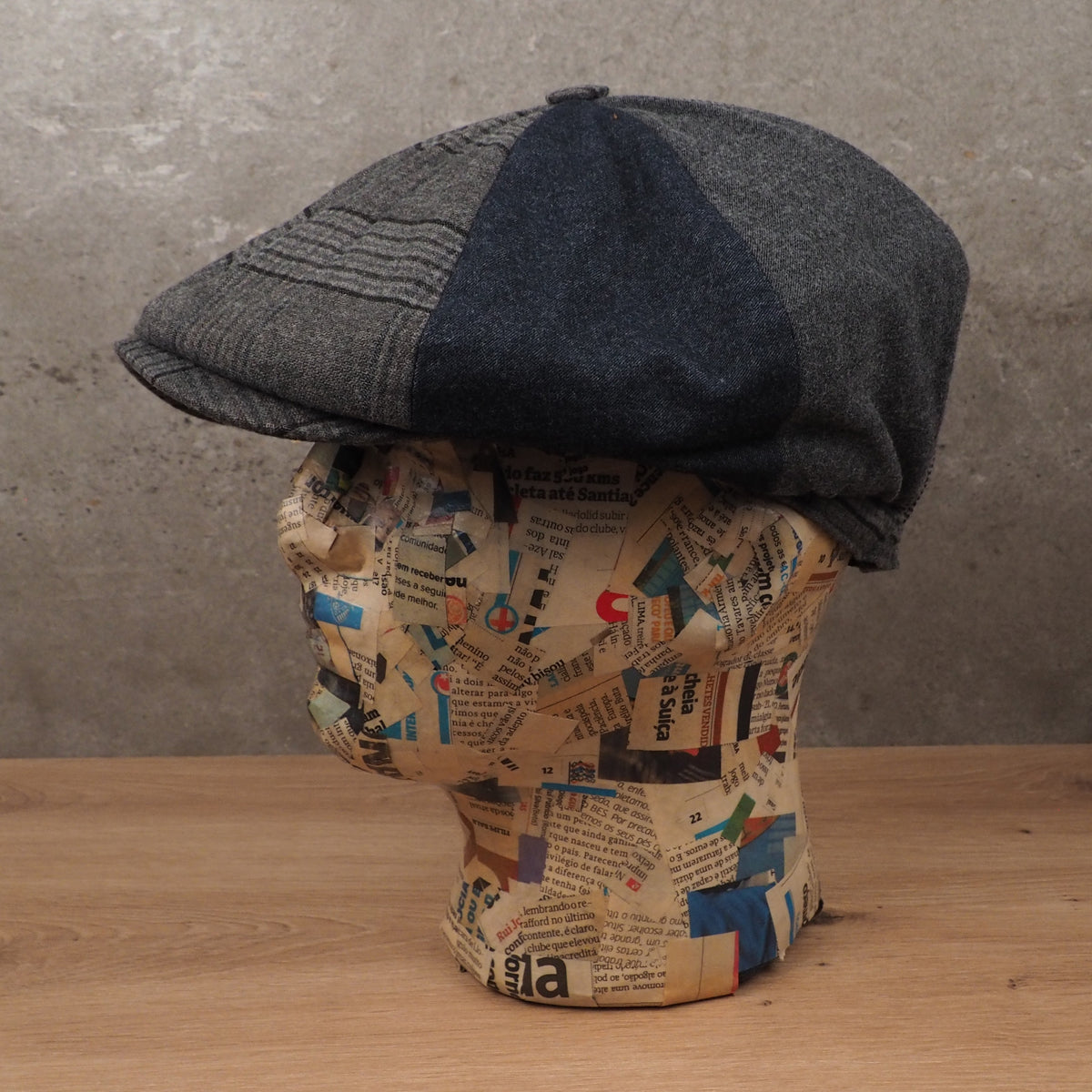 Boina Newsboy Panels Xadrez