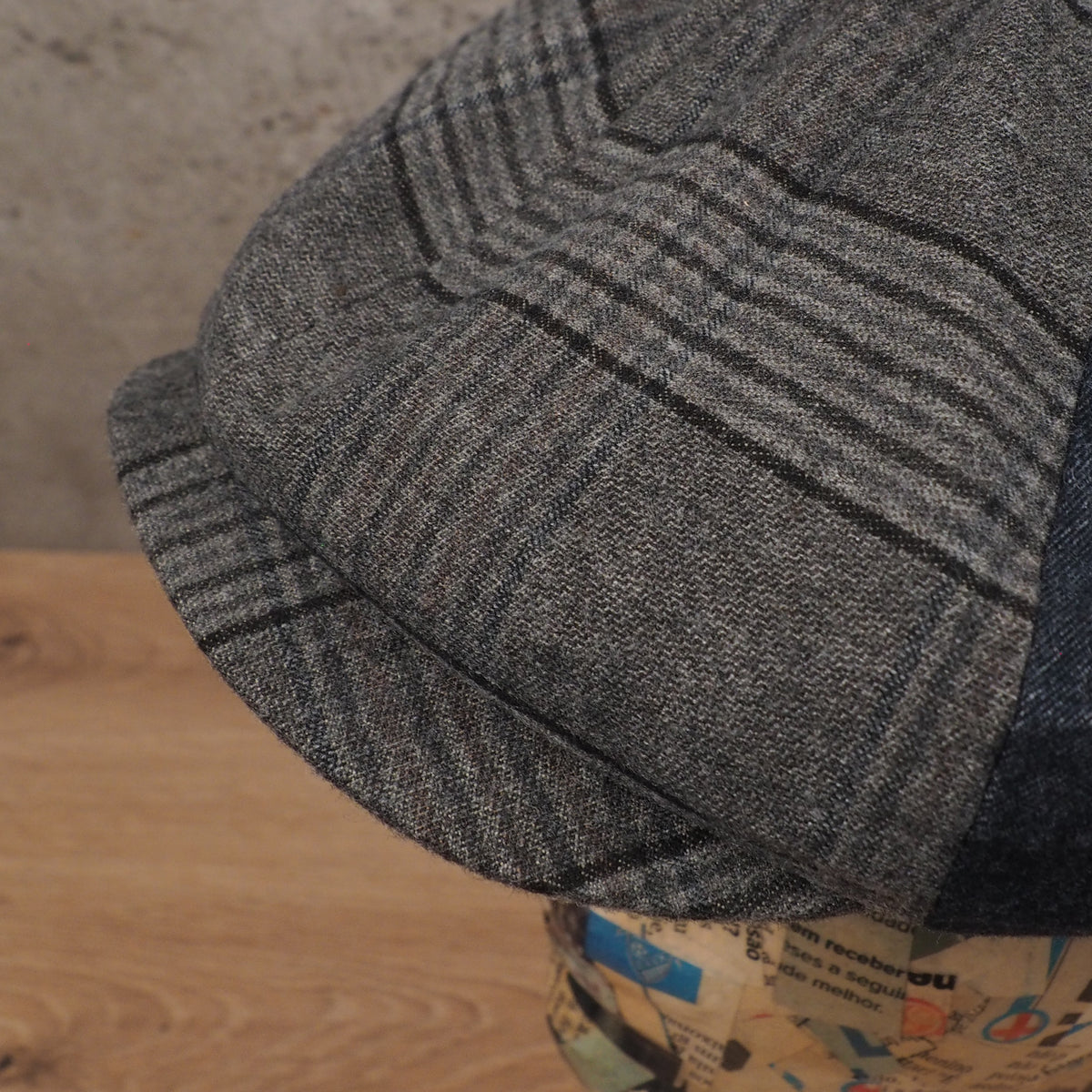 Boina Newsboy Panels Xadrez