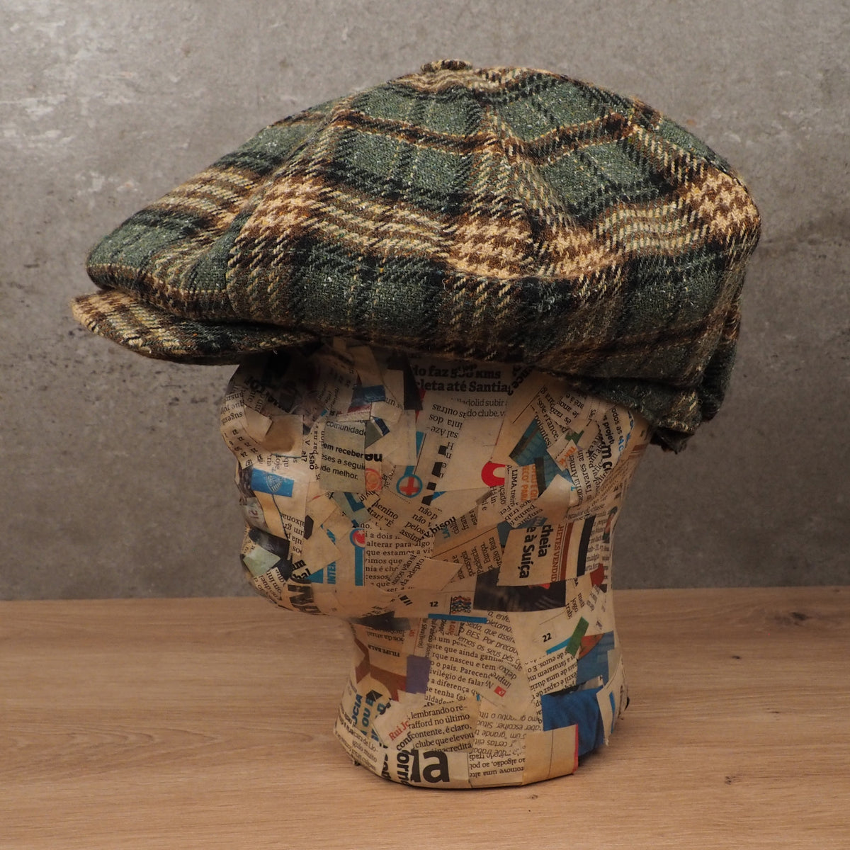 Boina Newsboy Tartan