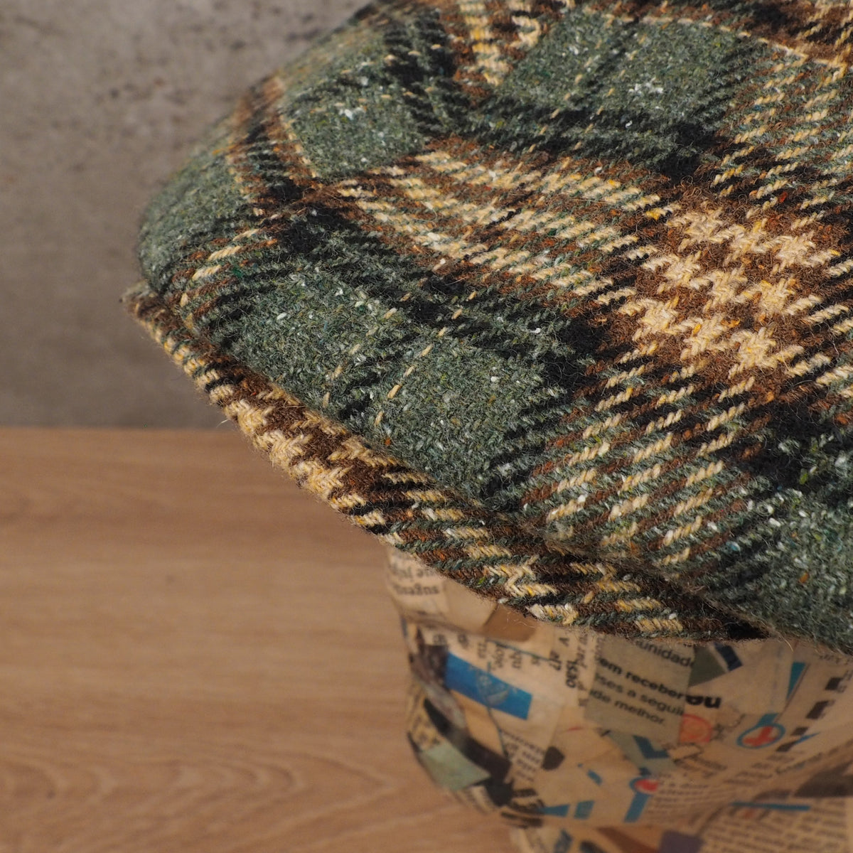Boina Newsboy Tartan