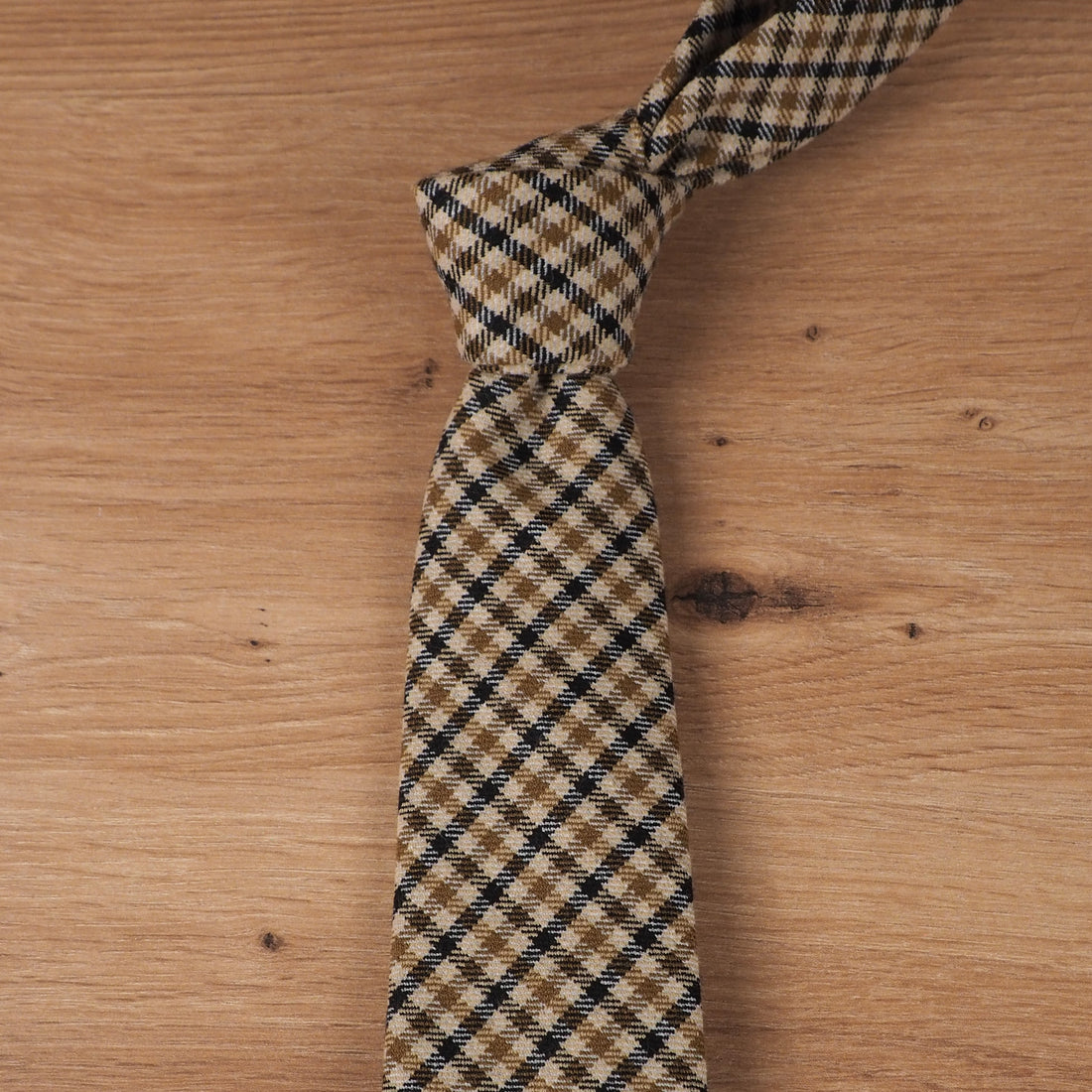 Gingham Bege