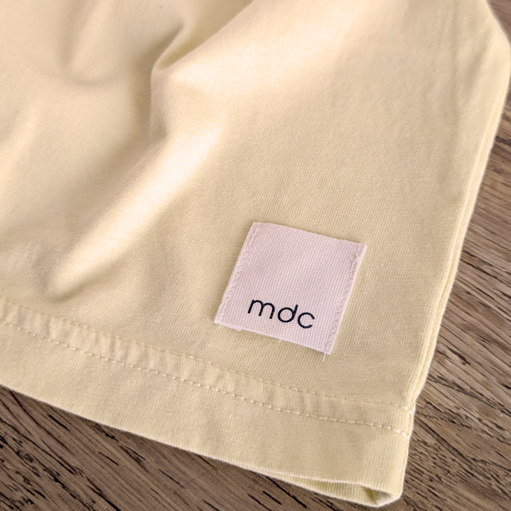 Pocket Pale Yellow T-Shirt