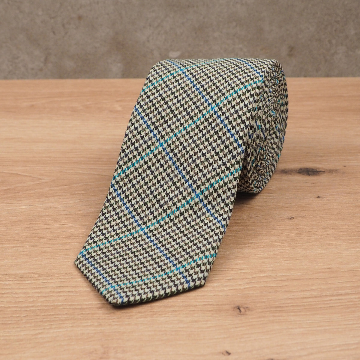 Brown Houndstooth