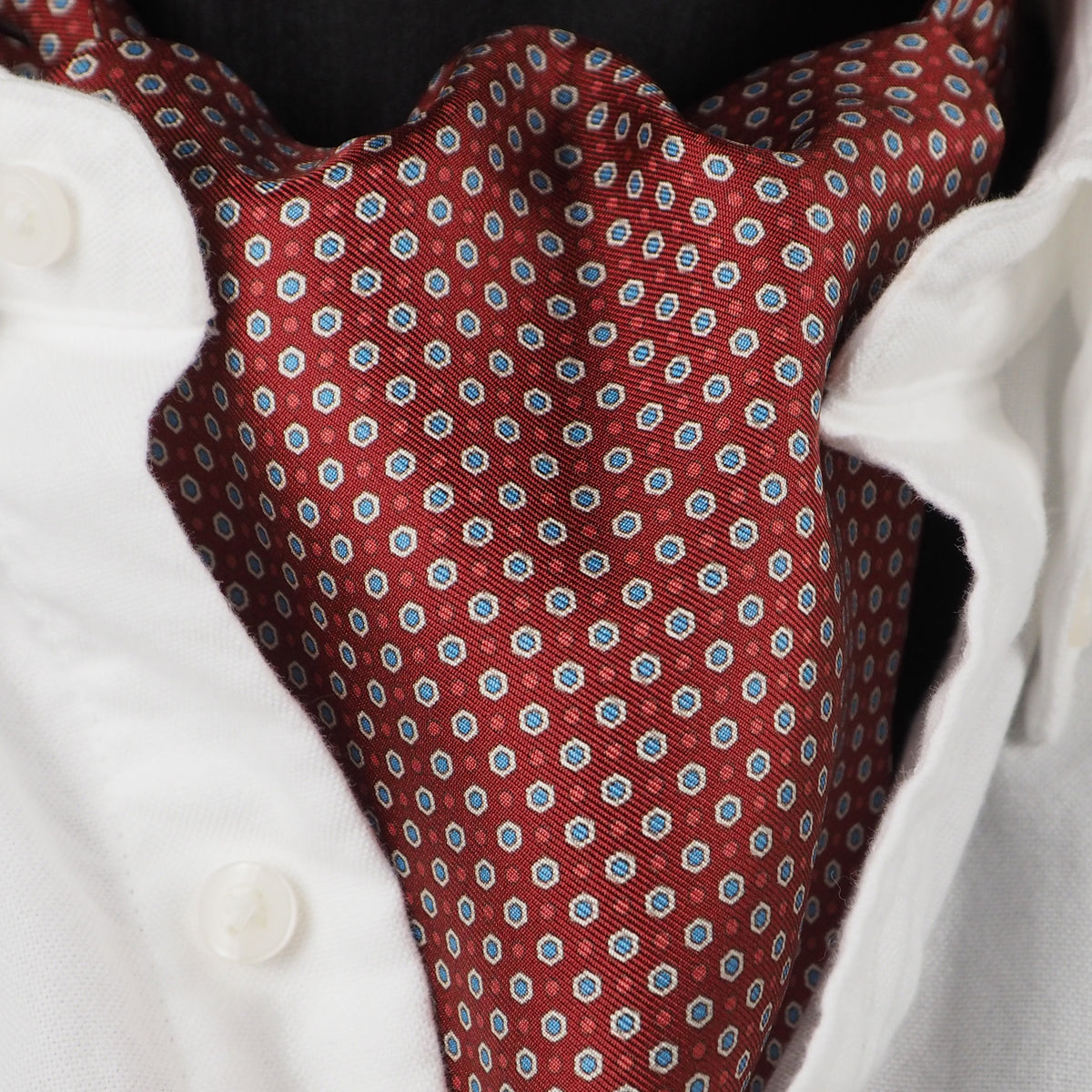 Dark Red Geometrical